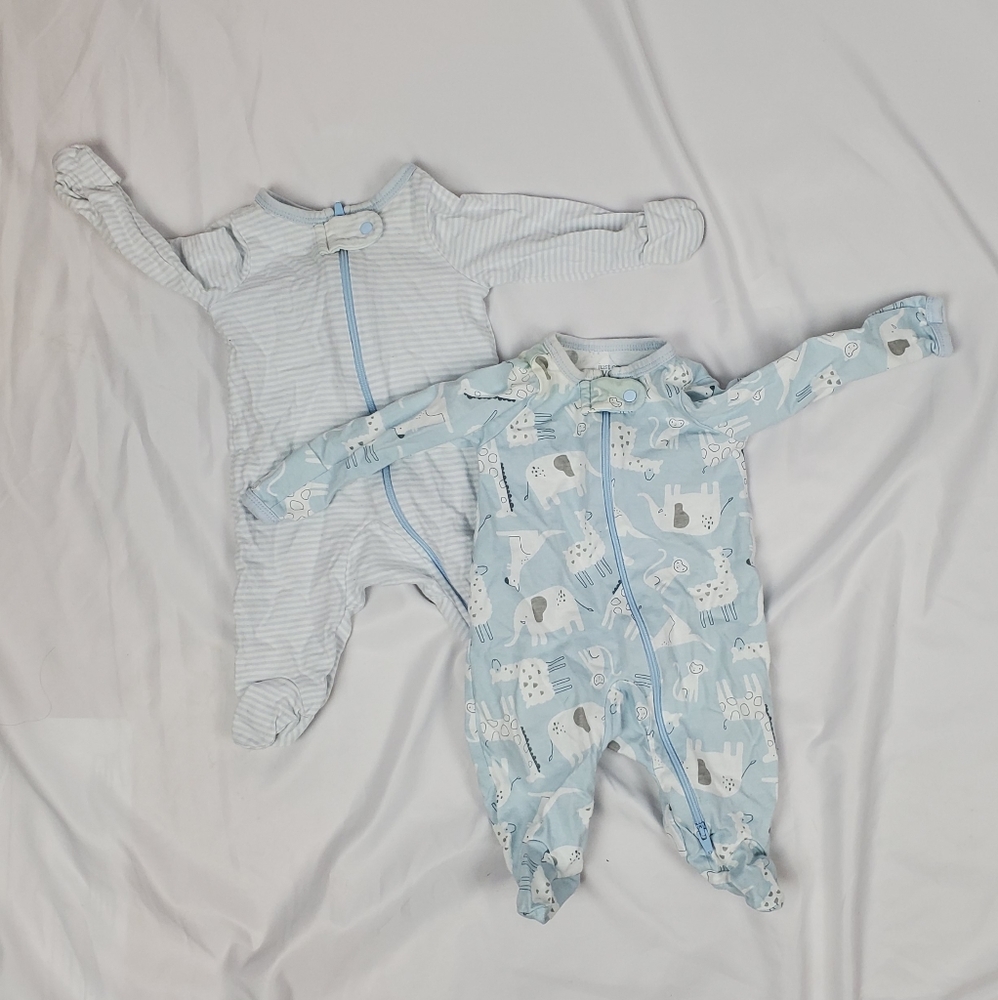 Footie pajamas set Size: Newborn